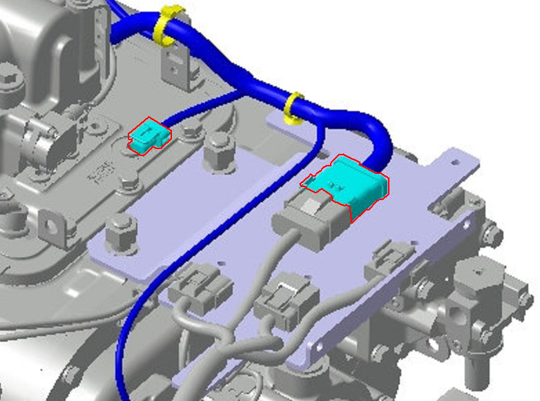 EPA 2010 Eaton Automated Manual Transmission Top View
