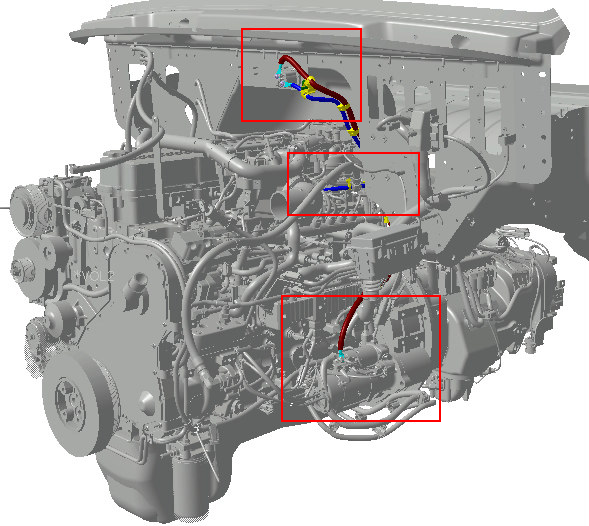 Cummins ISC Engine - Grid Heater